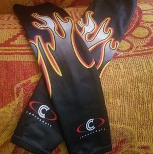 Woman Nylon Cannondale Arm  Sleeves Flames